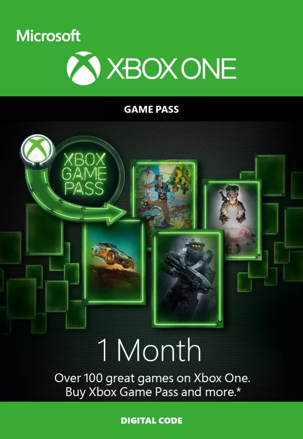 Xbox Game Pass 1 Month Membership (Xbox Live Download) - Offer Games