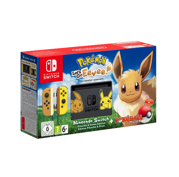 Nintendo Switch Limited Eevee Edition Console (Pokemon Let's Go) - Offer Games