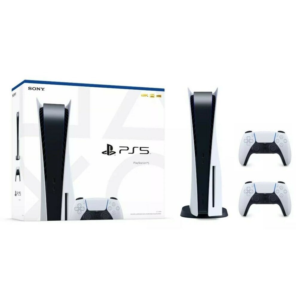 PlayStation 5 & 2 DualSense Controllers Bundle
